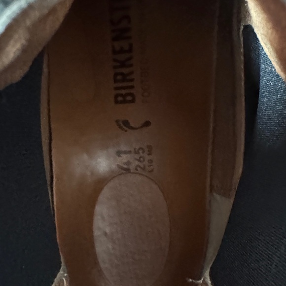 Birkenstock Black Nubuck Leather Stalon Ankle Boots size 41 - Picture 4 of 4